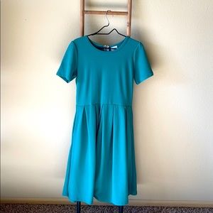 LuLaRoe Teal Green Dress